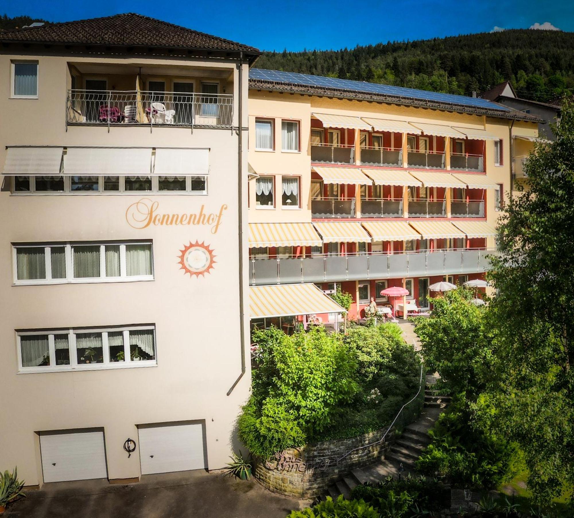 Hotel Sonnenhof Бад-Вільдбад Екстер'єр фото